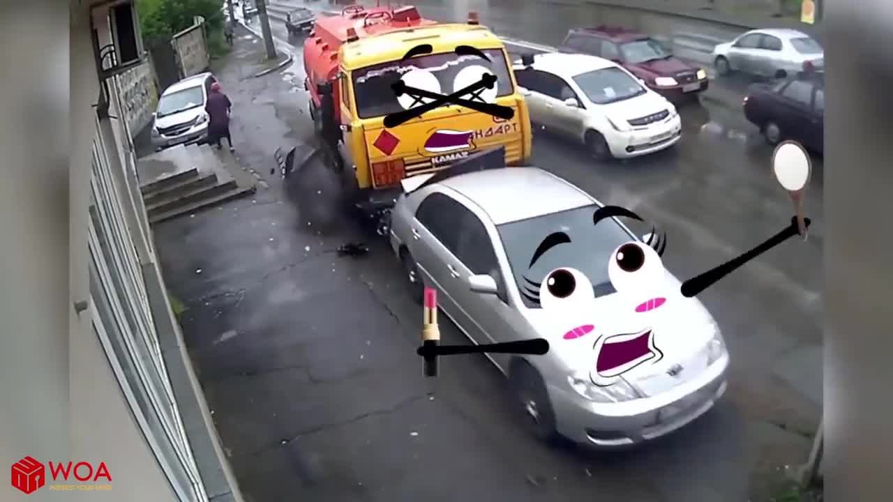 Try not To laugh - Funny Police Car Doodle Chase Drunk Car | Woa Doodle