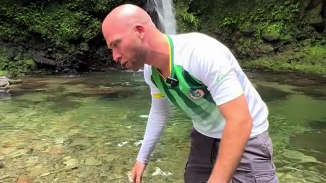 🇩🇲 Amazing Waterfall in Dominica Jacko Falls
