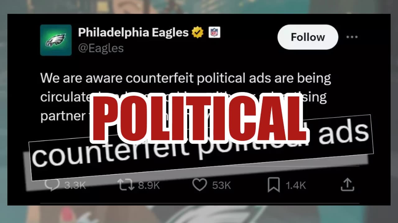 Fact Check: Philadelphia Eagles Did NOT Endorse Kamala Harris For President