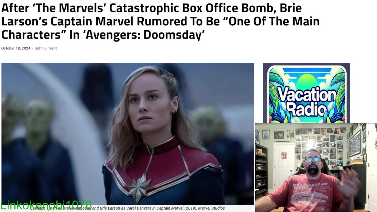 Brie Larson's Captain Marvel Rumored to Be In Avengers Doomsday