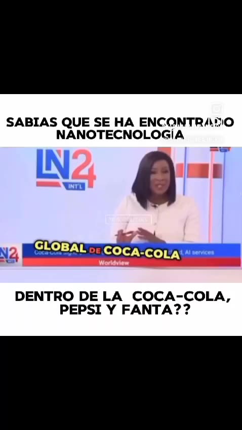 Nano tecnologia en coca cola, pepsi, fanta ...