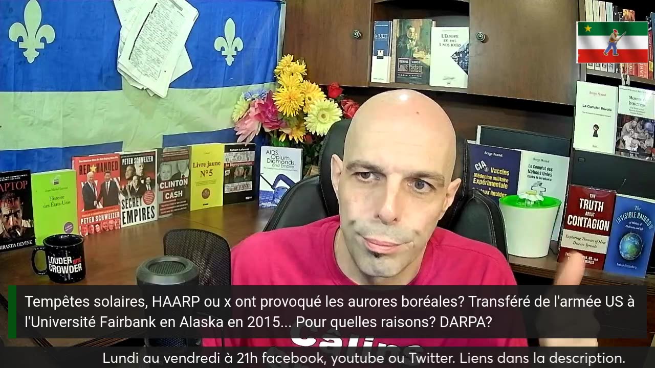 Live 164: Les aurores boréales de HAARP: Une autre victoire des complotistes ou un limited hangout?