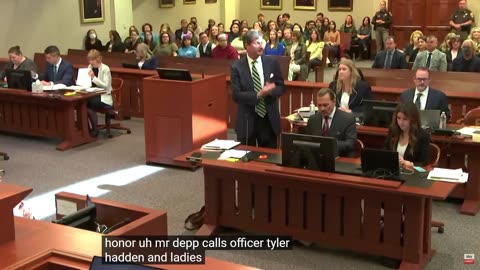 Couples react: Depp vs Heard trial, day 10 - Video Deposition of Officer Hadden