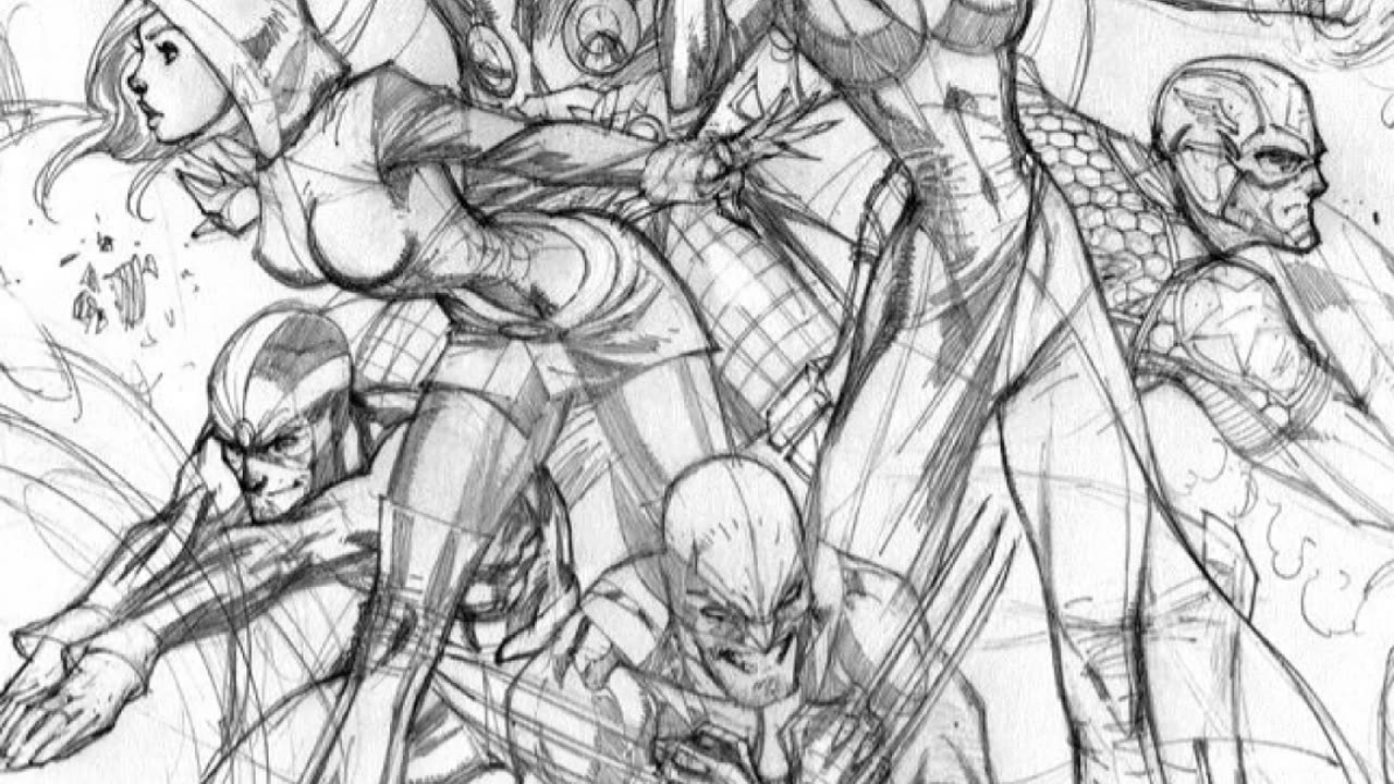 J. Scott Campbell - Comic Artist Spotlight - IllustrateZ #comic #artist #shorts