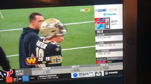 NFL Radio Detroit Lions 14 Ford Field Buffalo Bills 28 third quarter 10:00 minutes on the clock