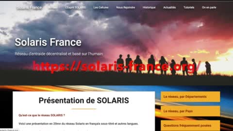 SOLARIS, LE POUVOIR DE BRISER ENFIN NOS CHAINES ET REPRENDRE NOTRE LIBERTÉ ET SOUVERAINETÉ !