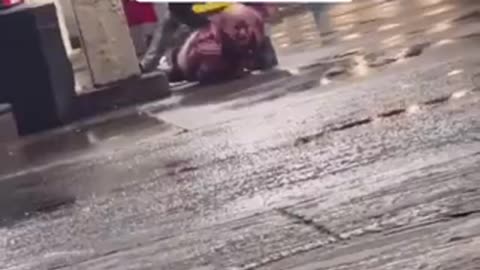 NIGGERS ROB WHITE GUY.mp4