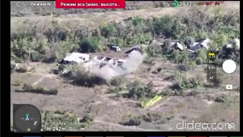 Destruction of the ammunition depot by the artillery battalion of the 77th