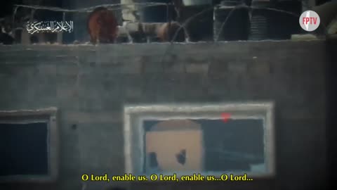 (EN) Al-Qassam Brigades (Hamas) sniping south of Al-Zaytoun quarter, Aug 28, 2024