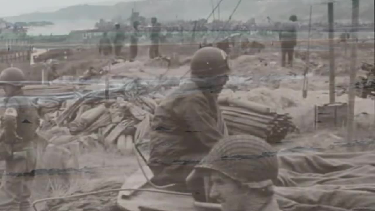 Omaha Beach today compared to D-Day