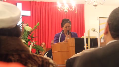 Allena Ross Sings At Funeral (April 2013)