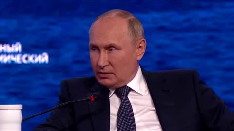 Putin says, "We didn't start' conflict, we're ending it"