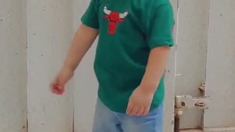 Baby acting