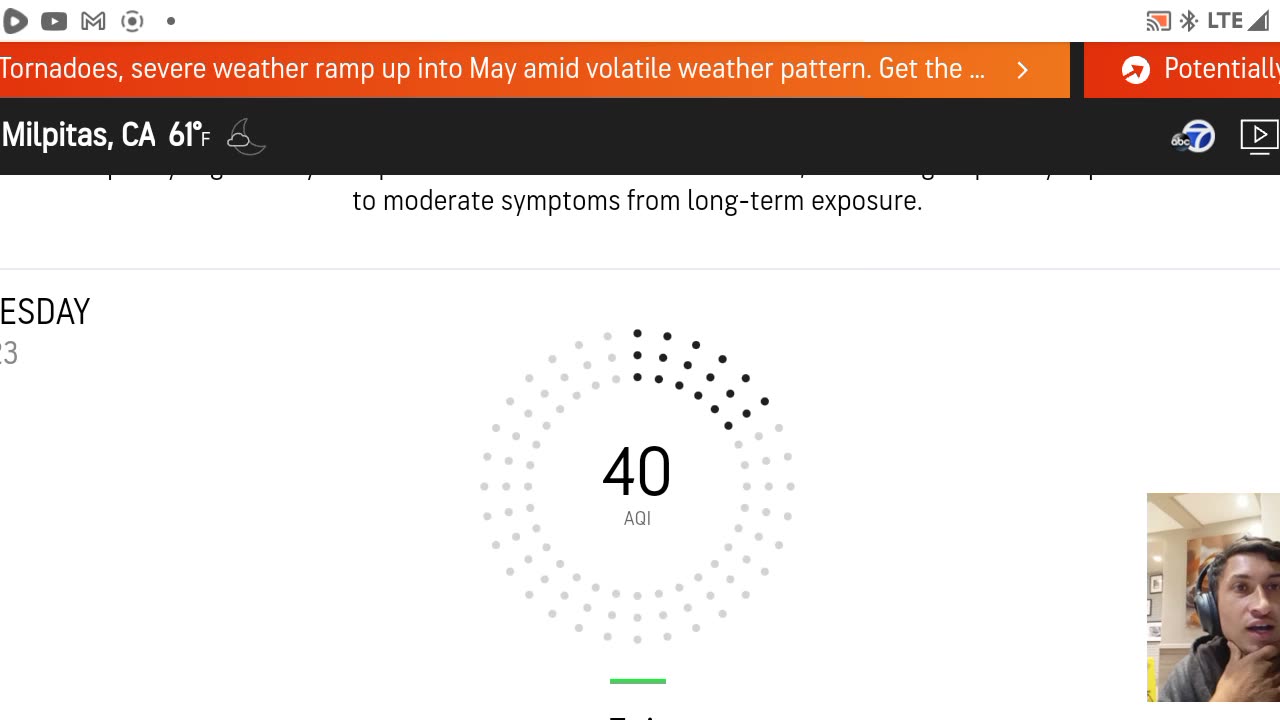 Better Air Quality After Zero Chemtrails For The 2nd Day?