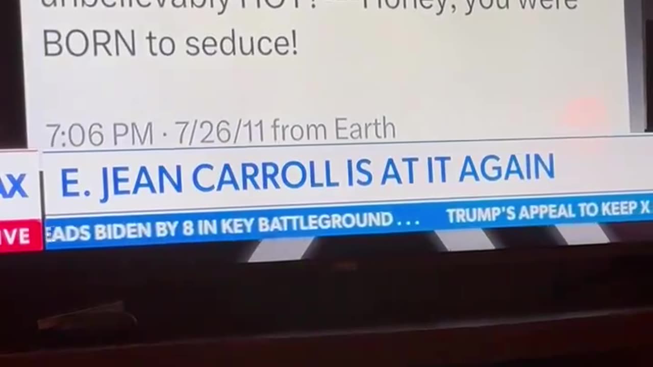 E Jean Carroll's Insane, Vile Posts on Twitter were deleted. Greg Kelly shows a few....