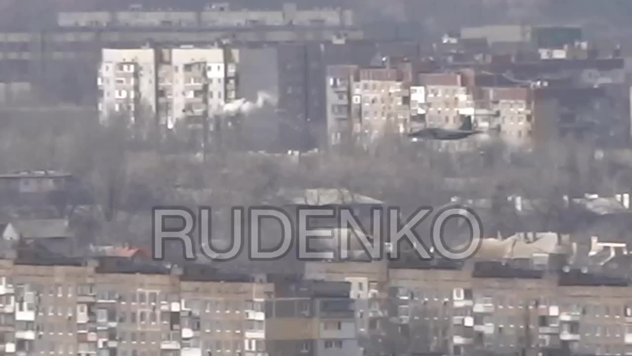 Work of the Air Force of the Russian Federation in the Avdiivka direction