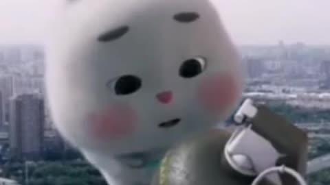 Cute green rabbit Tiktok Bunny Rabbit what is this shorts