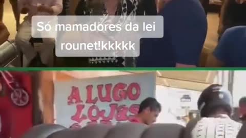 BOLSONARO COM O POVO X LULA COM OS ARTISTAS.