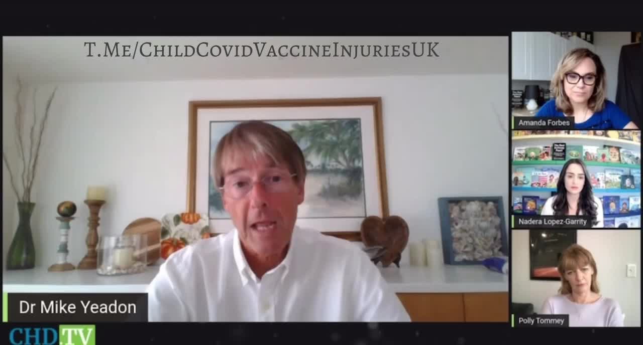 Dr. Mike Yeadon: They Lied About Everything, Including That There Was a Pandemic