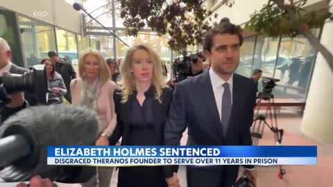 Elizabeth Holmes sentenced to more than 11 years in prison for fraud