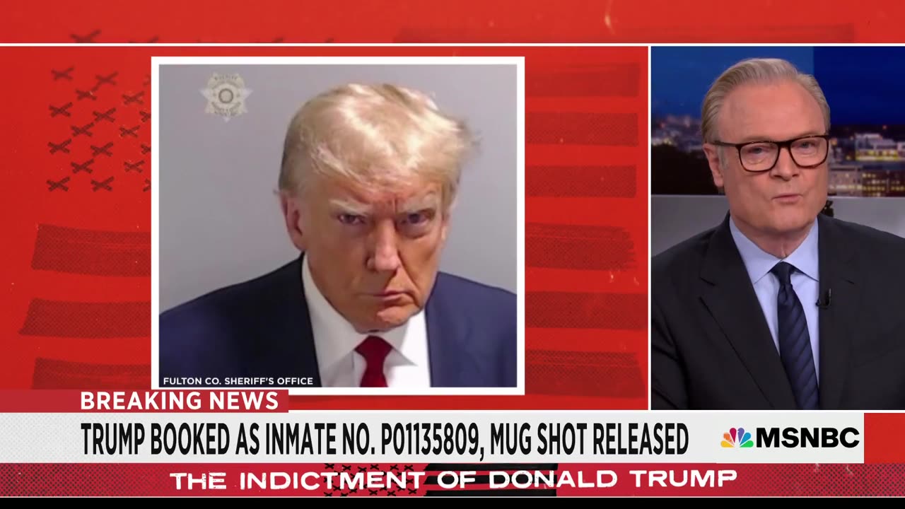 Lawrence: Trump's mug shot is his presidential portrait