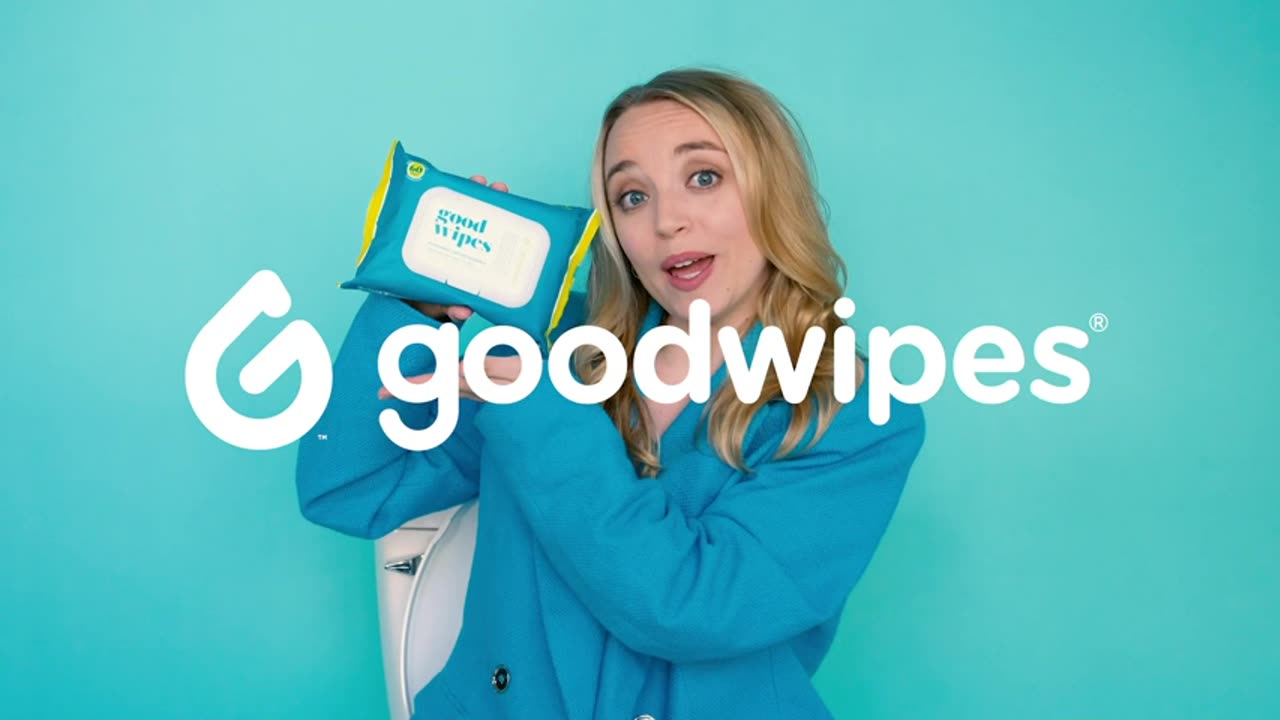 Goodwipes Flushable Butt Wipes Made w/Soothing Botanicals