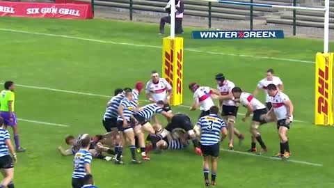 A BRUTAL South African BEAST Evan Roos Is A Huge, Explosive Machine Rugby Big Hits Bump Offs