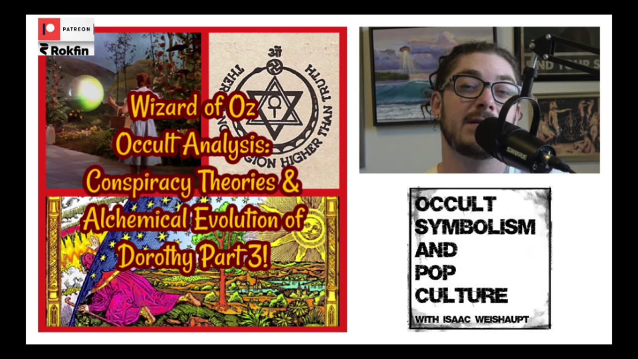 Wizard of Oz Occult Analysis: Conspiracy Theories & Alchemical Evolution of Dorothy Part 3! VIP