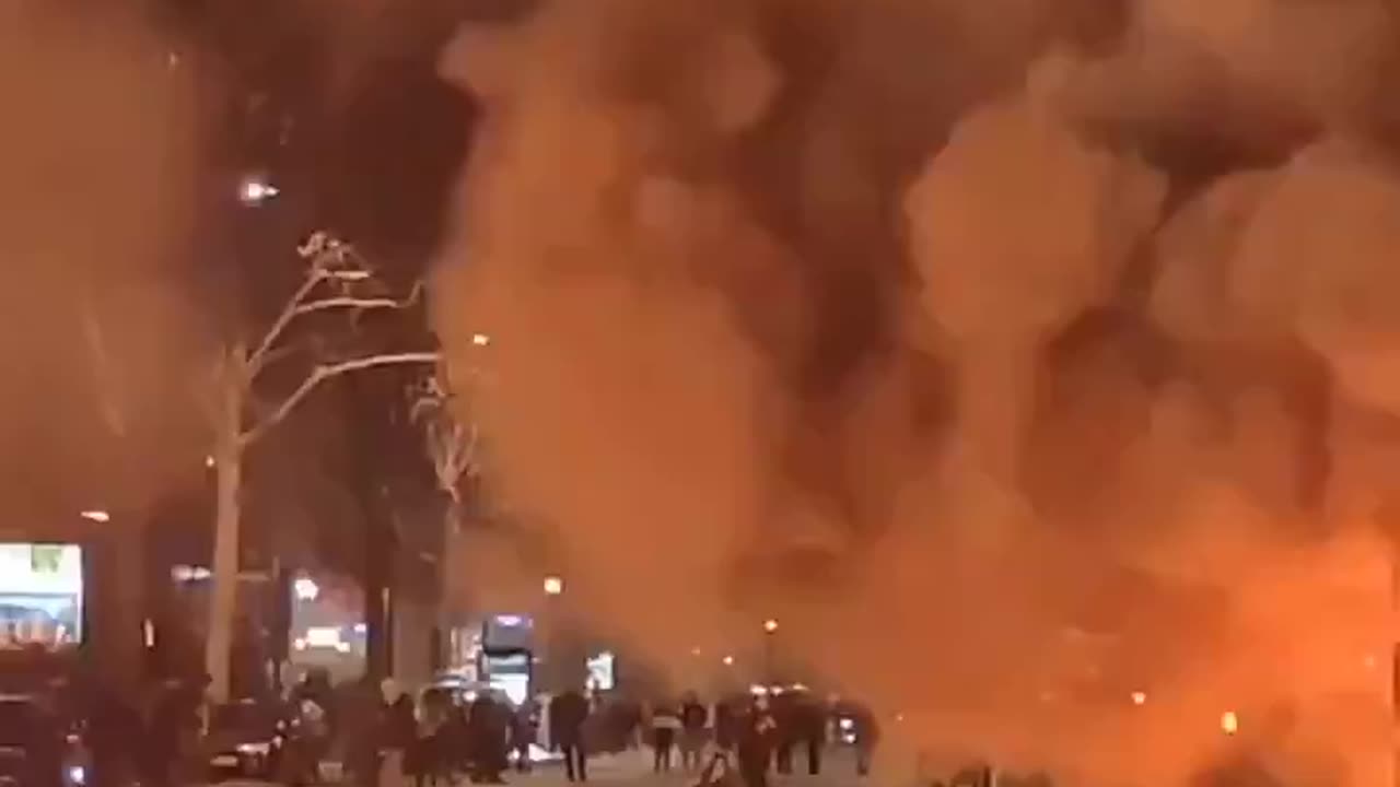 Protests in Paris, France