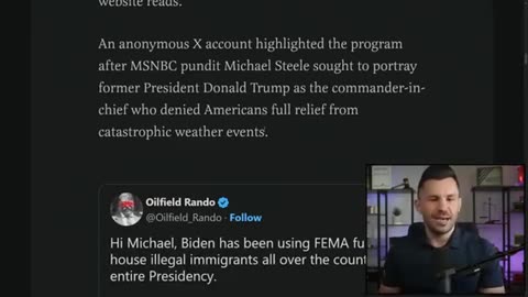 Kamala Harris and joe Biden used your FEMA taxpayers money for illegal aliens