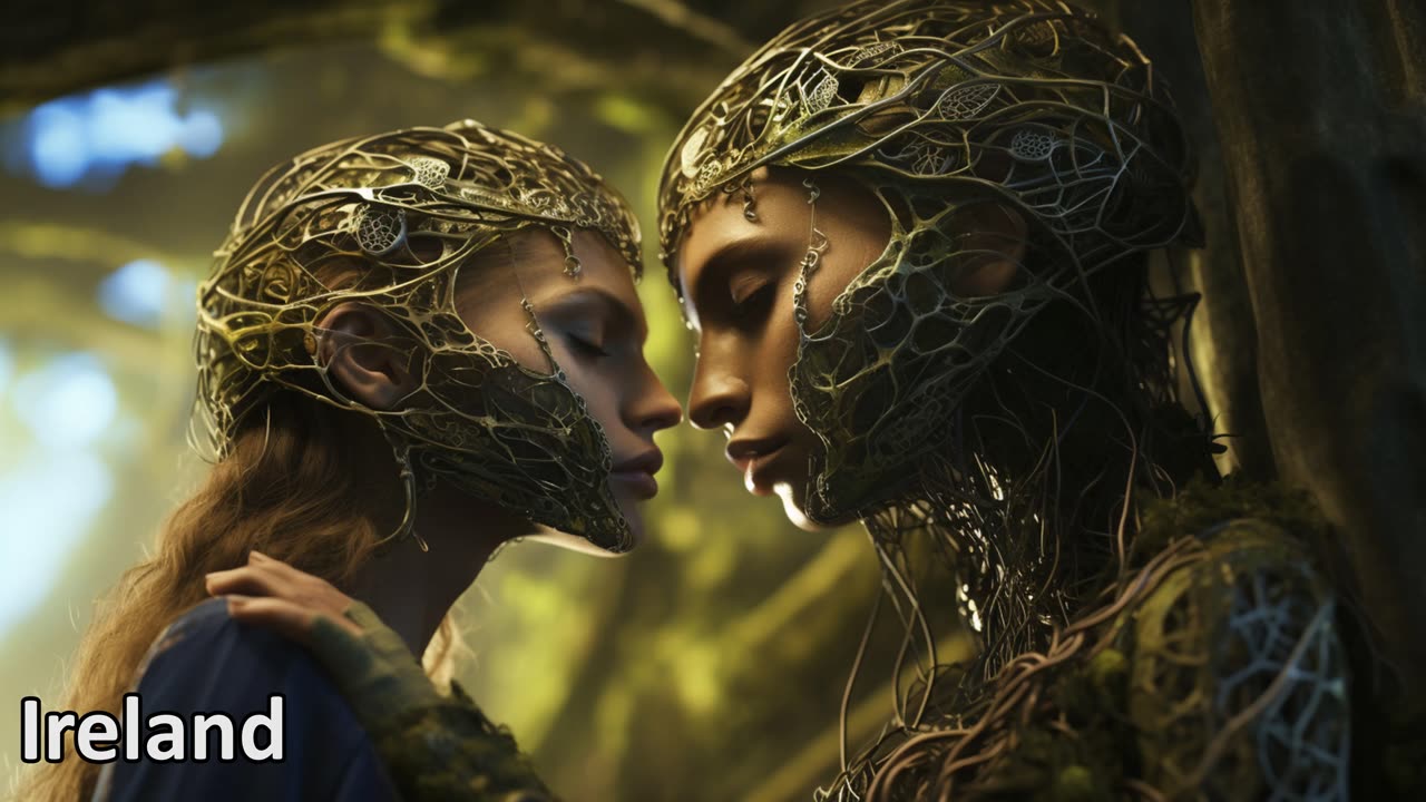 Every Single Country as a FANTASY COUPLE I AI Dreams