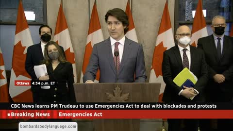 Body Language - Justin Trudeau and Chrystia Freeland