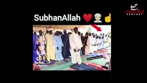 They tried to attack man praying (recitation)