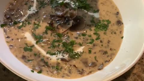 Mushroom Soup!! #shorts #cooking #food #chef #recipe #viral