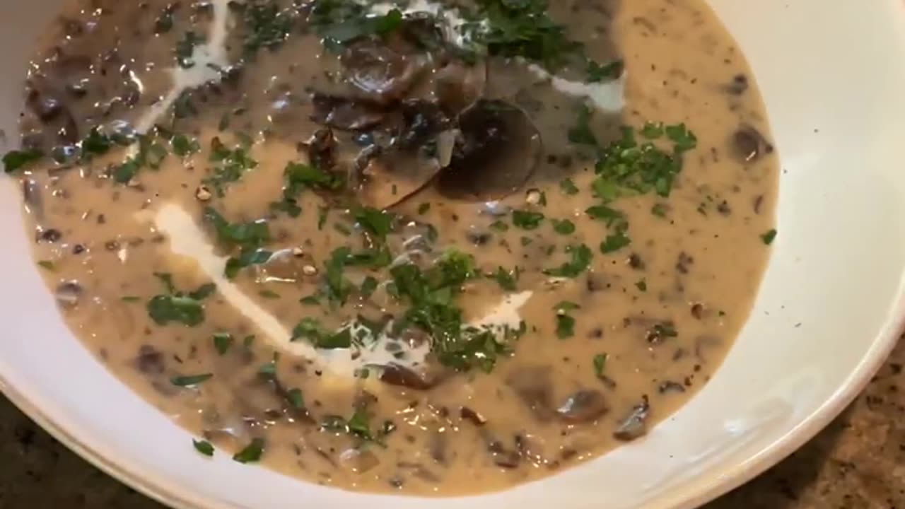 Mushroom Soup!! #shorts #cooking #food #chef #recipe #viral