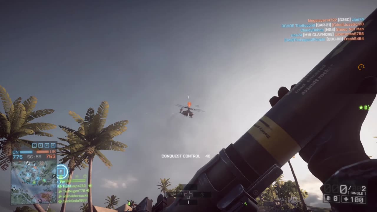 Battlefield 4-Helicopter Shoot Down!