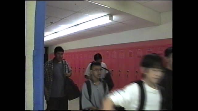 2000-01 WPHS Vids 001 Students in the Hall 01 by Glenn Strader