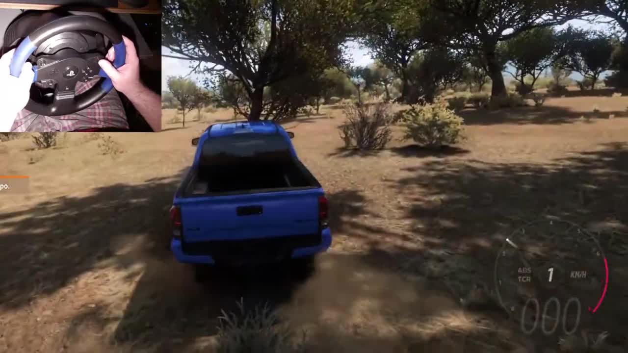 Toyota Tacoma TRD Pro Forza Horizon 5 Thrustmaster T150 gameplay 2