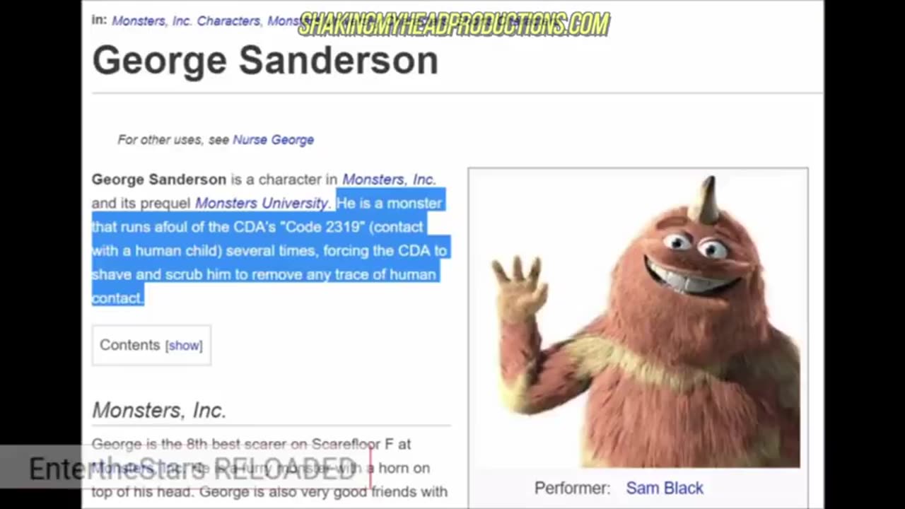 MONSTER Inc - ADRENOCHROM ZEBRANY PRZEZ TORTURE & FEAR
