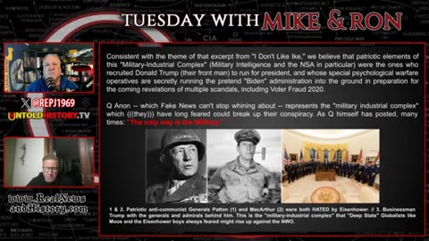 Ron Partain w Mike King Globalists Fear the Q Military-Industrial Complex! - 112624
