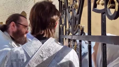 Obsazení pravoslavného kláštera v Kyjevské lávře ukrajinskou policií