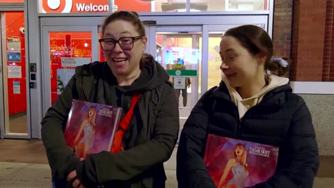 Taylor Swift fans turn up on Black Friday for new Eras merch