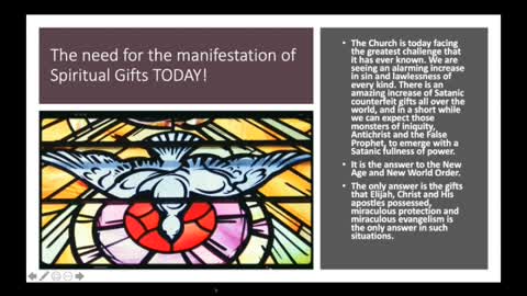 Accessing and Releasing The Gifts of the Holy Spirit Part 1