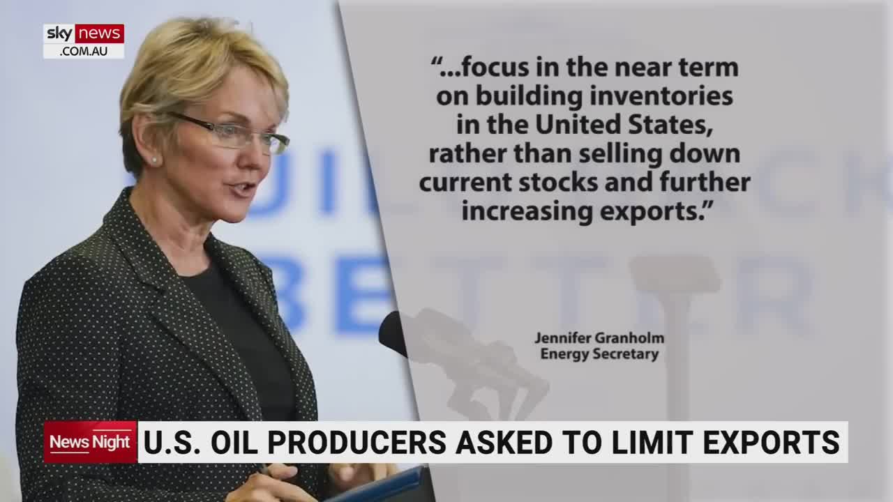 Biden administration asks US oil producers to limit foreign exports