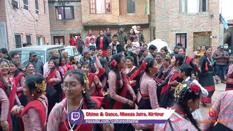 Dhime & Dance, Nheega Jatra, Kirtipur, Kathmandu, 2080