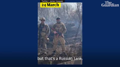 US volunteer soldiers appear in Ukraine frontline footage
