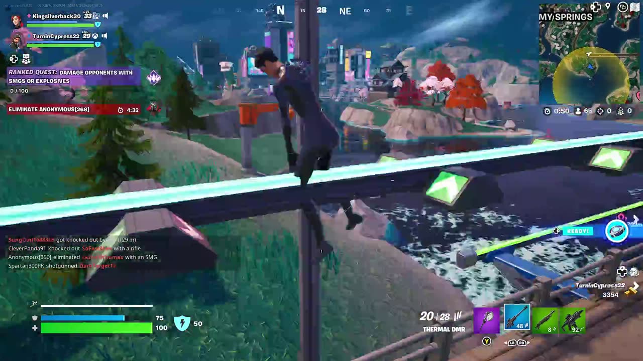 i am back. work tried to kill me lol Fortnite!!!
