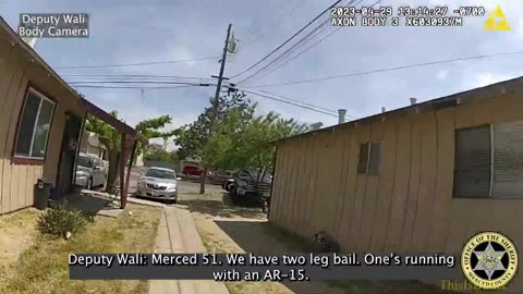 Teenage gang member armed with a rifle is fatally shot by Merced Deputy when he shot her in the ear
