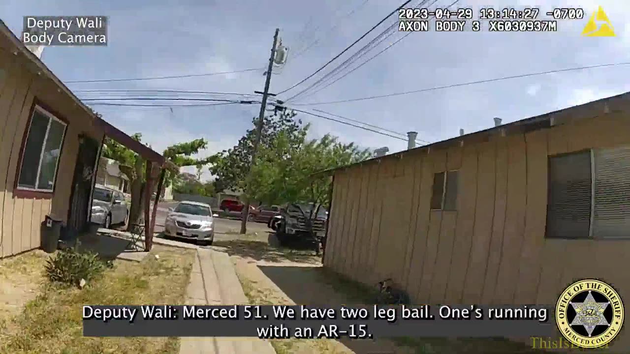 Teenage gang member armed with a rifle is fatally shot by Merced Deputy when he shot her in the ear