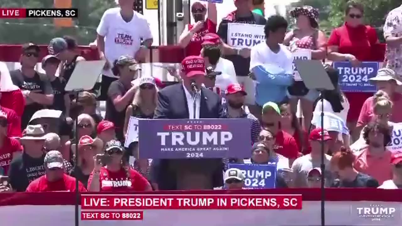 President Trump reads the Snake Poem.